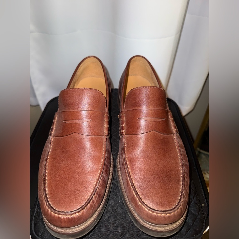 Cole Haan Rich Tan Leather Loafers